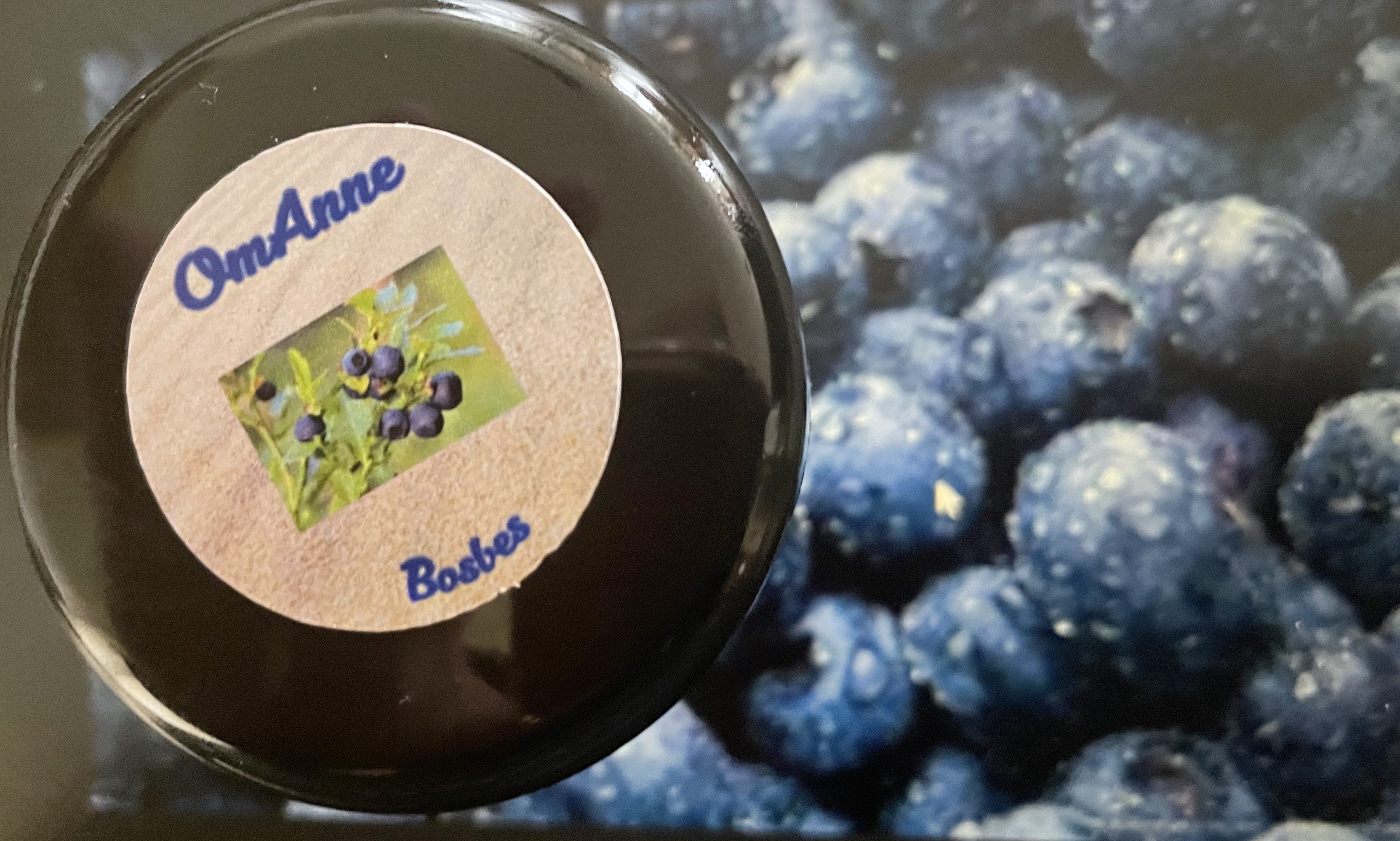 Gezicht scrub met Fijn Keltisch Zeezout en Bosbes 100 Gram