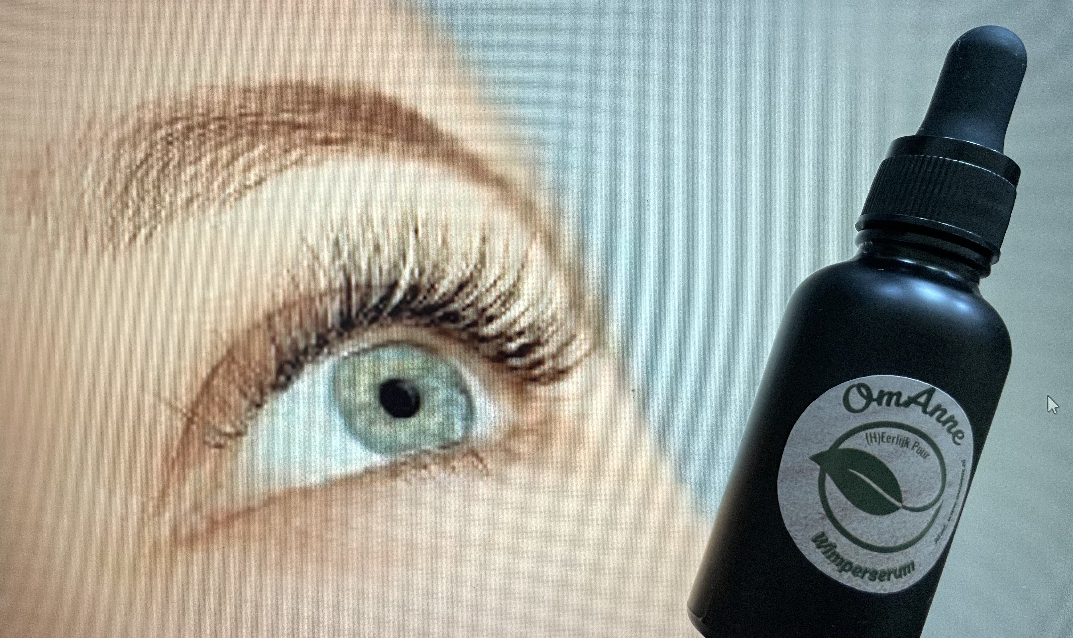 Wimperserum (NATUURLIJK) voor vollere langere wimpers 50 ml.
