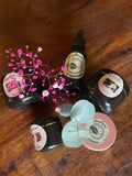 Verzorgingsmixpakket 5 producten  Shampoo, Douche en Badolie, Bodybutter, Oogcrème, Zeep