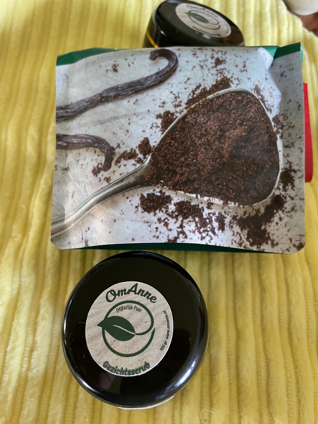 Gezicht scrub met Fijn Keltisch Zeezout en Vanille