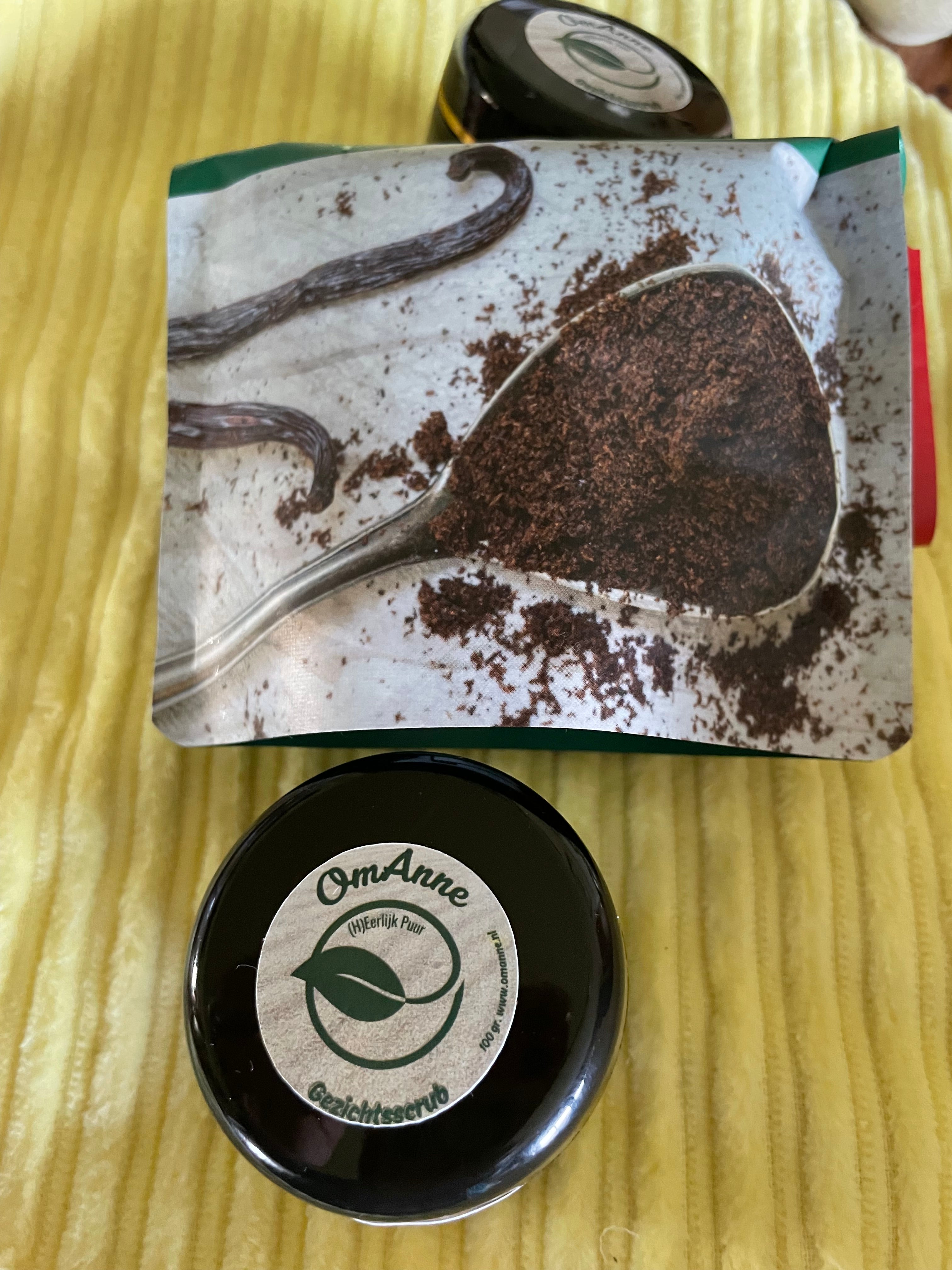 Gezicht scrub met Fijn Keltisch Zeezout en Vanille
